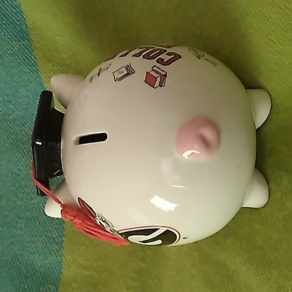 University of Georgia Bulldogs College Fund Piggy Bank - Picture 3 of 8